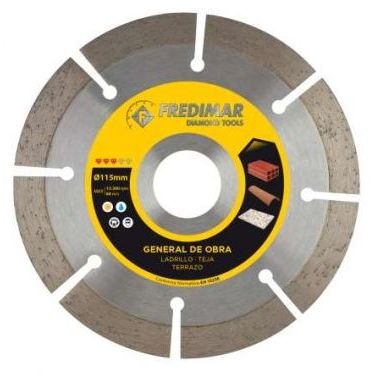 DISCO GENERAL OBRA 115 LASER RAPID FREDIMAR