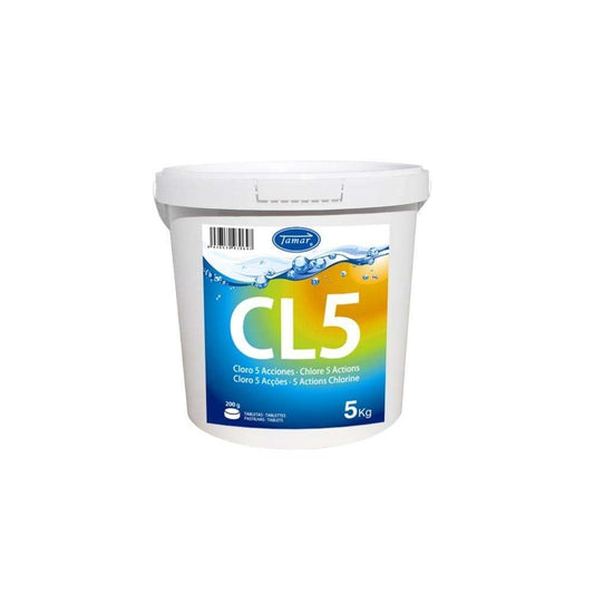 CLORO 5 ACCIONES TABLETA 5 KGS TAMAR