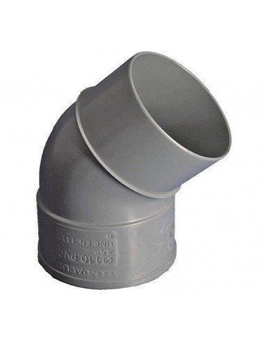 CODO PVC 160 45º MH